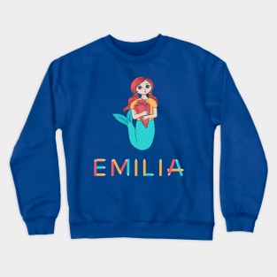 Enlaporation Mermaid Emilia Crewneck Sweatshirt